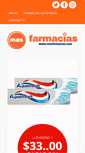 Mobile Screenshot of masfarmacias.com